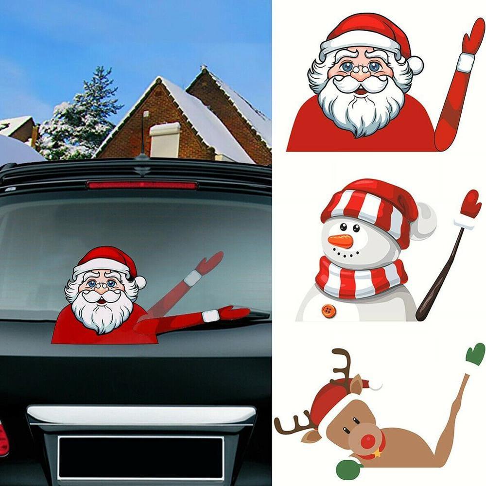 EXCLUSIVE: Quirky Christmas Car Wipers!